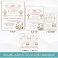 Christian Easter egg hunt invitation